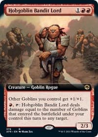 Hobgoblin Bandit Lord (Extended Art) from Adventures in the Forgotten Realms