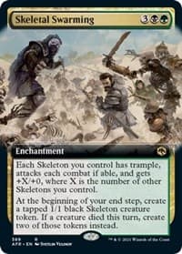 Skeletal Swarming (Extended Art) from Adventures in the Forgotten Realms