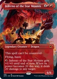 Inferno of the Star Mounts (Borderless) from Adventures in the Forgotten Realms