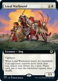 Loyal Warhound (Extended Art) from Adventures in the Forgotten Realms