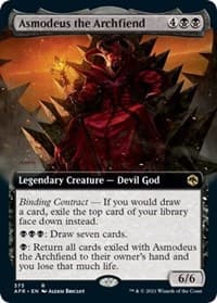 Asmodeus the Archfiend (Extended Art) from Adventures in the Forgotten Realms