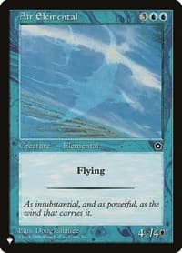 Air Elemental from The List Reprints