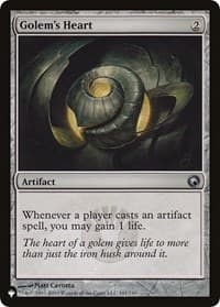 Golem's Heart from The List Reprints