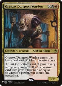 Grenzo, Dungeon Warden from The List Reprints