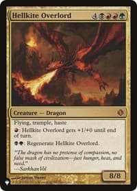 Hellkite Overlord from The List Reprints
