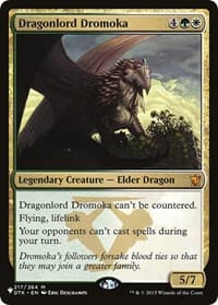 Dragonlord Dromoka from The List Reprints