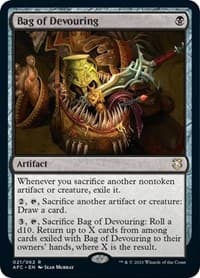 Bag of Devouring from Commander: Adventures in the Forgotten Realms