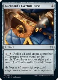 Bucknard's Everfull Purse from Commander: Adventures in the Forgotten Realms