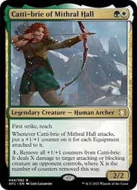 Catti-brie of Mithral Hall from Commander: Adventures in the Forgotten Realms