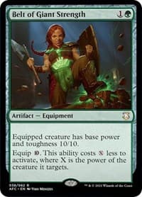 Belt of Giant Strength from Commander: Adventures in the Forgotten Realms