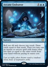 Arcane Endeavor from Commander: Adventures in the Forgotten Realms