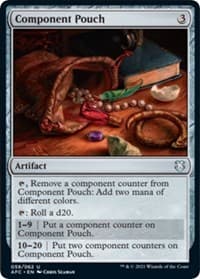 Component Pouch from Commander: Adventures in the Forgotten Realms