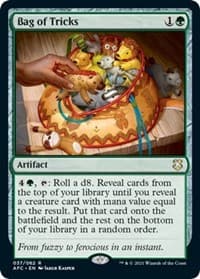 Bag of Tricks from Commander: Adventures in the Forgotten Realms