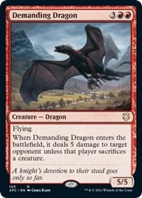 Demanding Dragon from Commander: Adventures in the Forgotten Realms
