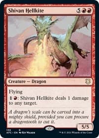 Shivan Hellkite from Commander: Adventures in the Forgotten Realms