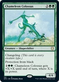Chameleon Colossus from Commander: Adventures in the Forgotten Realms