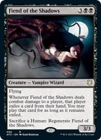 Fiend of the Shadows from Commander: Adventures in the Forgotten Realms