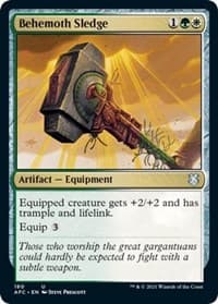 Behemoth Sledge from Commander: Adventures in the Forgotten Realms