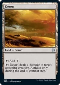 Desert from Commander: Adventures in the Forgotten Realms