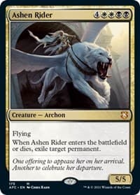Ashen Rider from Commander: Adventures in the Forgotten Realms