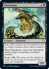 Shriekmaw from Commander: Adventures in the Forgotten Realms