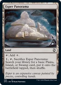 Esper Panorama from Commander: Adventures in the Forgotten Realms