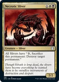 Necrotic Sliver from Commander: Adventures in the Forgotten Realms