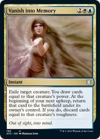Vanish into Memory from Commander: Adventures in the Forgotten Realms