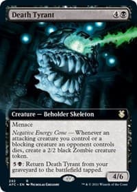 Death Tyrant (Extended Art) from Commander: Adventures in the Forgotten Realms