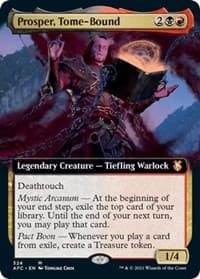 Prosper, Tome-Bound (Extended Art) from Commander: Adventures in the Forgotten Realms