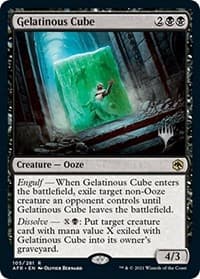 Gelatinous Cube from Promo Pack: Adventures in the Forgotten Realms