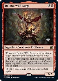 Delina, Wild Mage from Promo Pack: Adventures in the Forgotten Realms