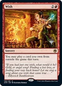 Wish from Promo Pack: Adventures in the Forgotten Realms