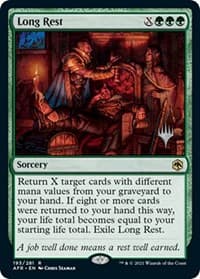 Long Rest from Promo Pack: Adventures in the Forgotten Realms
