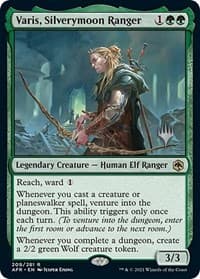 Varis, Silverymoon Ranger from Promo Pack: Adventures in the Forgotten Realms
