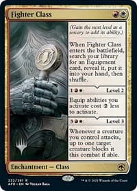 Fighter Class from Promo Pack: Adventures in the Forgotten Realms