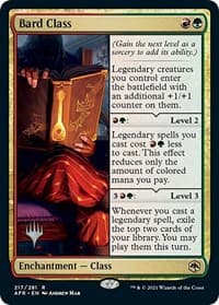Bard Class from Promo Pack: Adventures in the Forgotten Realms