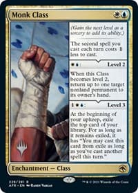 Monk Class from Promo Pack: Adventures in the Forgotten Realms