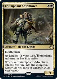 Triumphant Adventurer from Promo Pack: Adventures in the Forgotten Realms
