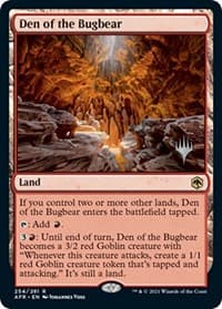 Den of the Bugbear from Promo Pack: Adventures in the Forgotten Realms