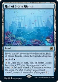 Hall of Storm Giants from Promo Pack: Adventures in the Forgotten Realms
