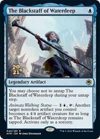 The Blackstaff of Waterdeep from Prerelease Cards