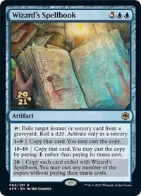 Wizard's Spellbook from Prerelease Cards
