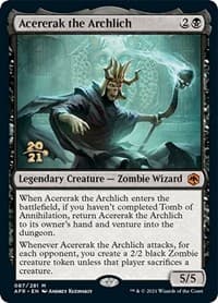 Acererak the Archlich from Prerelease Cards