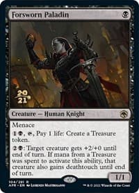 Forsworn Paladin from Prerelease Cards