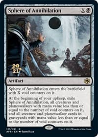 Sphere of Annihilation from Prerelease Cards