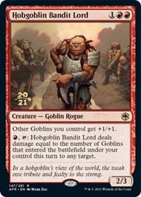 Hobgoblin Bandit Lord from Prerelease Cards