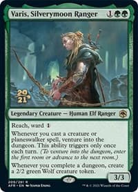 Varis, Silverymoon Ranger from Prerelease Cards