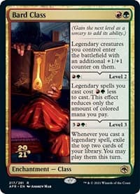 Bard Class from Prerelease Cards