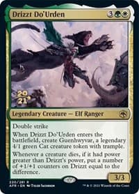 Drizzt Do'Urden from Prerelease Cards